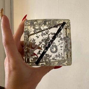 Custom Dads Bf Husband Mechanic Ashtray & Matching Coaster